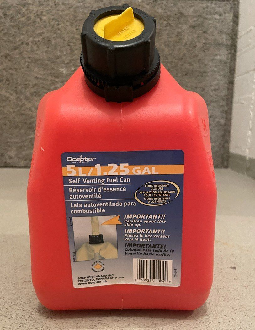Taniche per benzina: Scepter Fuel Kanister 5L – Usato da Baar venduto da ham_sw6n 1