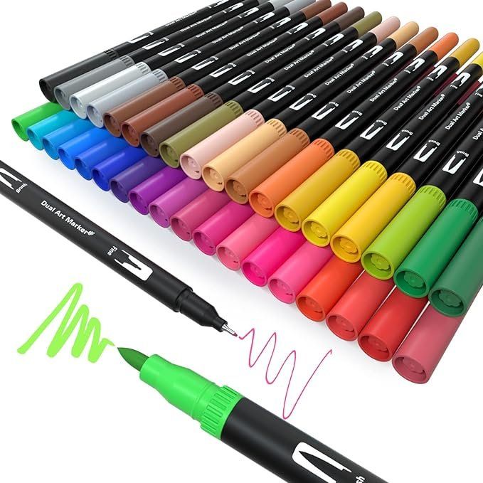 Penna & Evidenziatori: 36 Dual Art Marker – Nuovo (secondo la descrizione) da Riniken venduto da Chippie222000 3