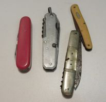 Sackmesser 4 alte Sackmesser