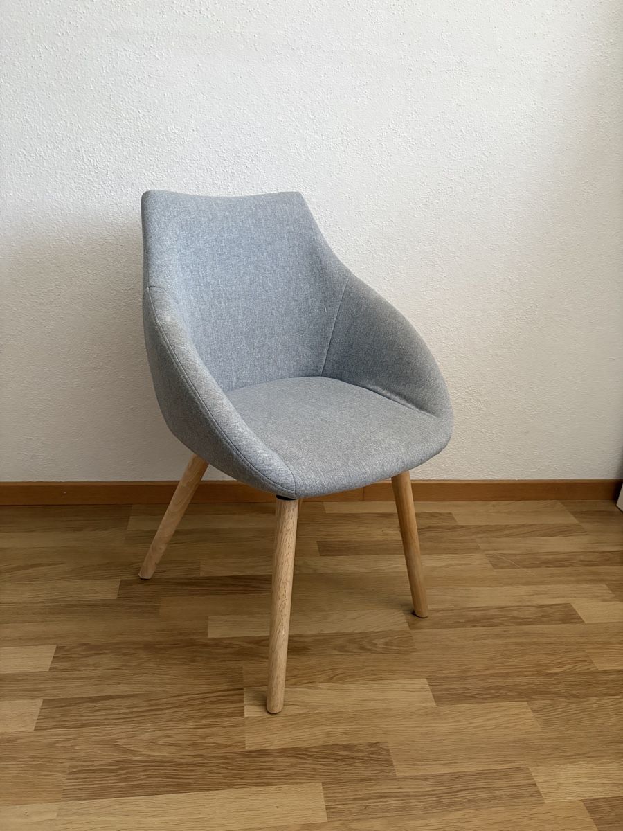 Stühle: Stuhl Stoff grau – Gebraucht aus Zofingen von sel_55fl 1