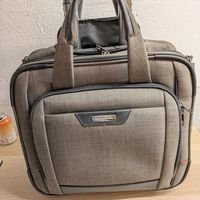 Samsonite Rolling Tote 16.4” in Warm Grey