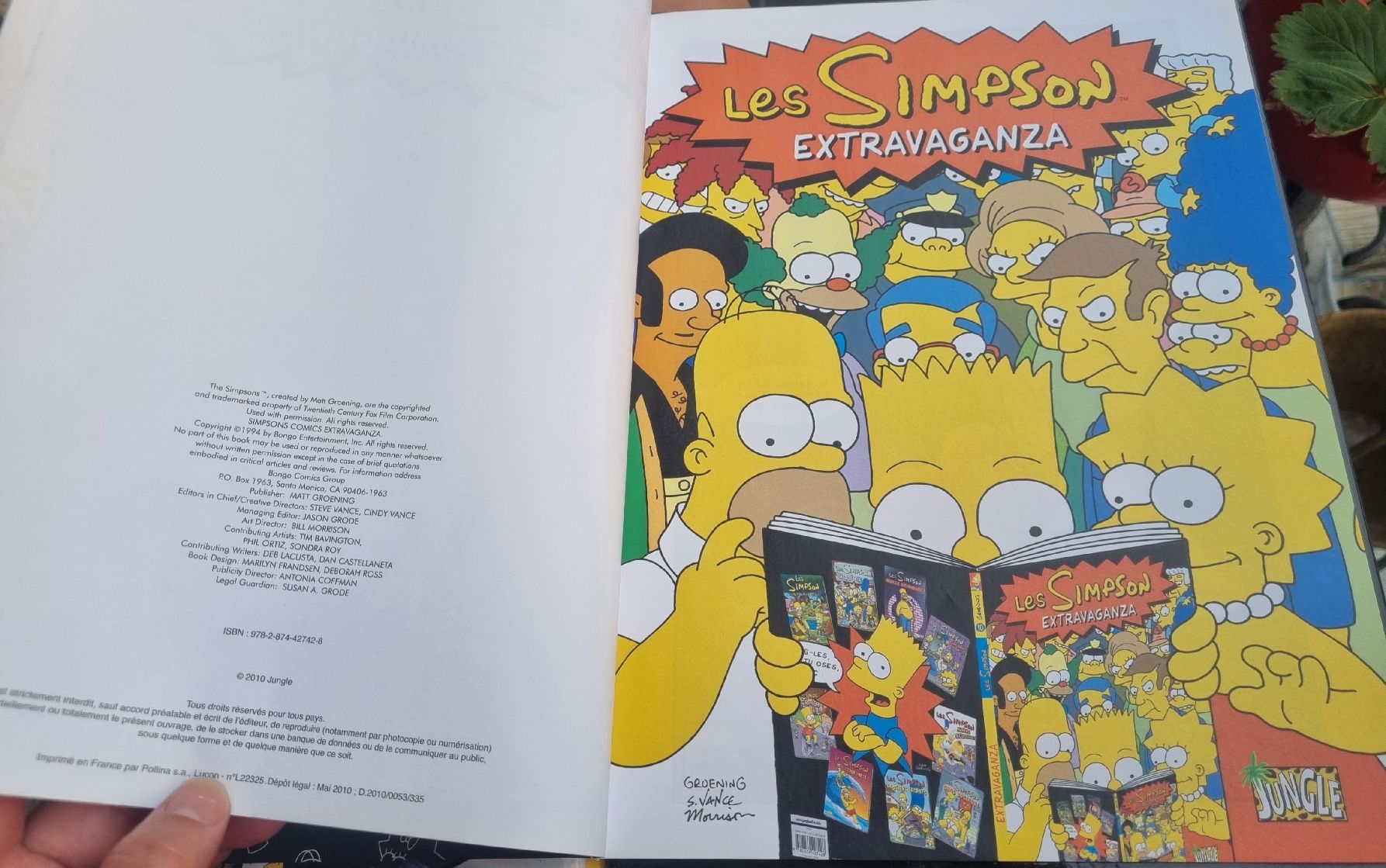 Fumetti: Bande Dessinée Les Simpson Extravaganza  – Usato da Fribourg venduto da sal_5ln6 6