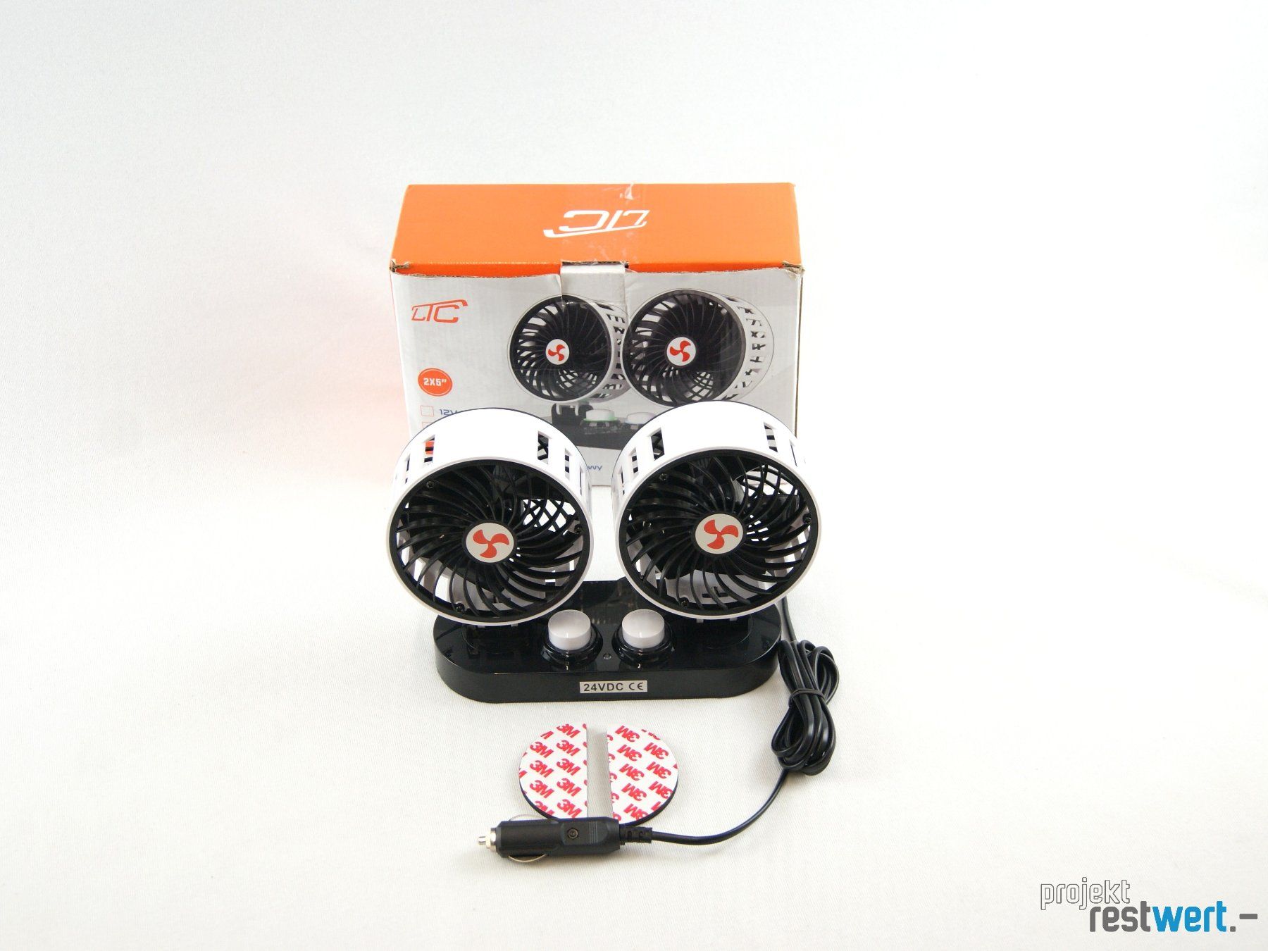 Ventilatori: Auto-Doppellüfter 24V DC von LTC – Nuovo (secondo la descrizione) da Bülach venduto da restwert_buelach