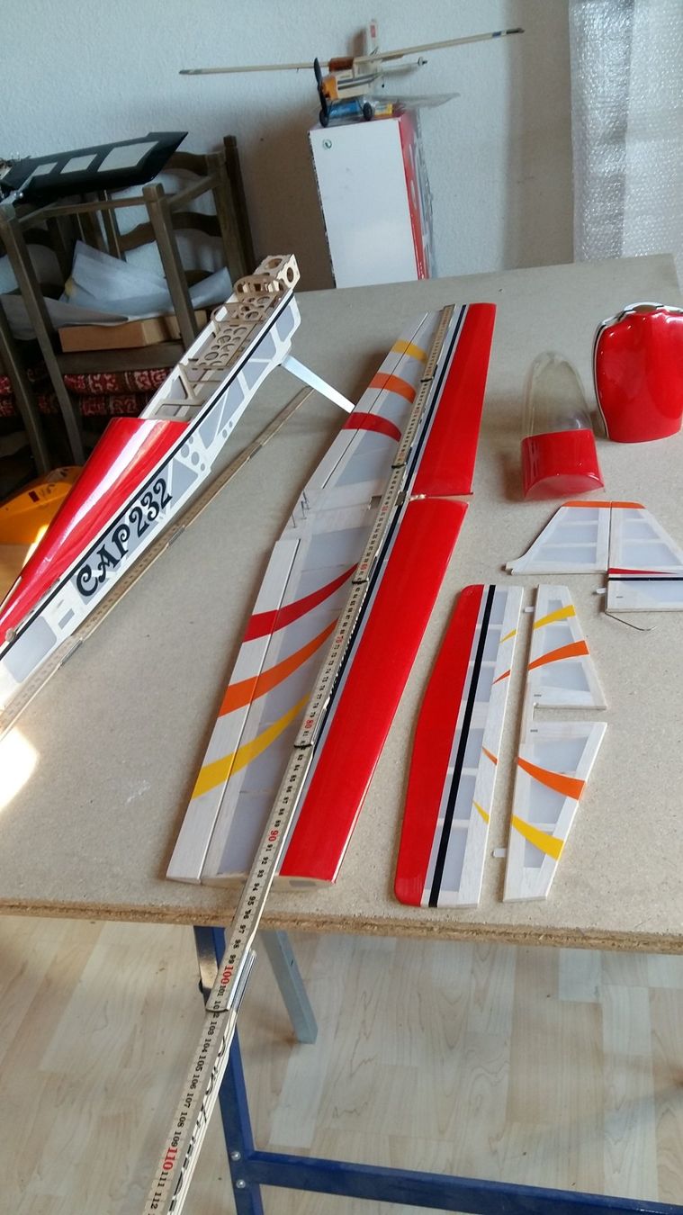 RC Modellbau: CAP 232 Modellflugzeug – Neu (gemäss Beschreibung) aus Oberbipp von Thermik-XL 2