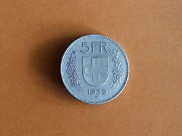 5 francs  1939  Belle