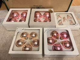 Antike Christbaumkugeln Glaskugeln Weihnachtsdeko Baumkugeln