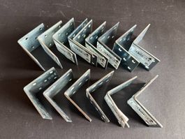 15 Stahl Eckwinkel 5 x 5 cm, neu
