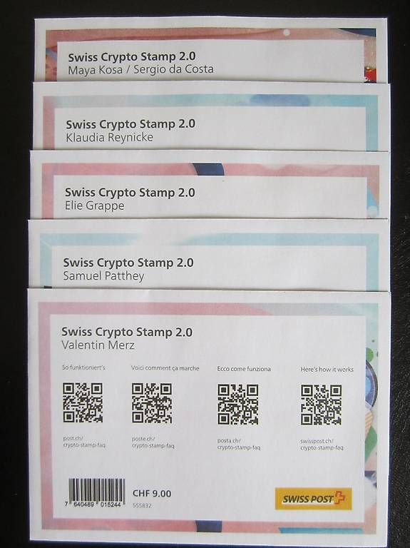 Tous les timbres: Crypto Stamp 2.0 – D'occasion à Saland par k_z_tny8 2