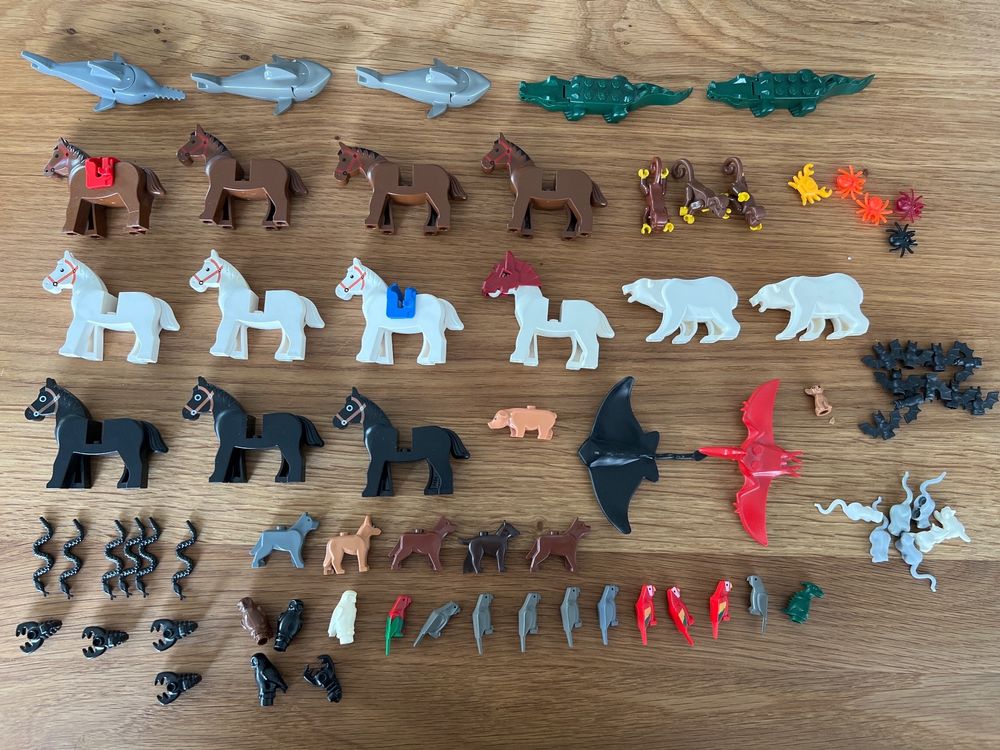 Lego System Ritter, Piraten Pferde, Tiere | Kaufen auf Ricardo
