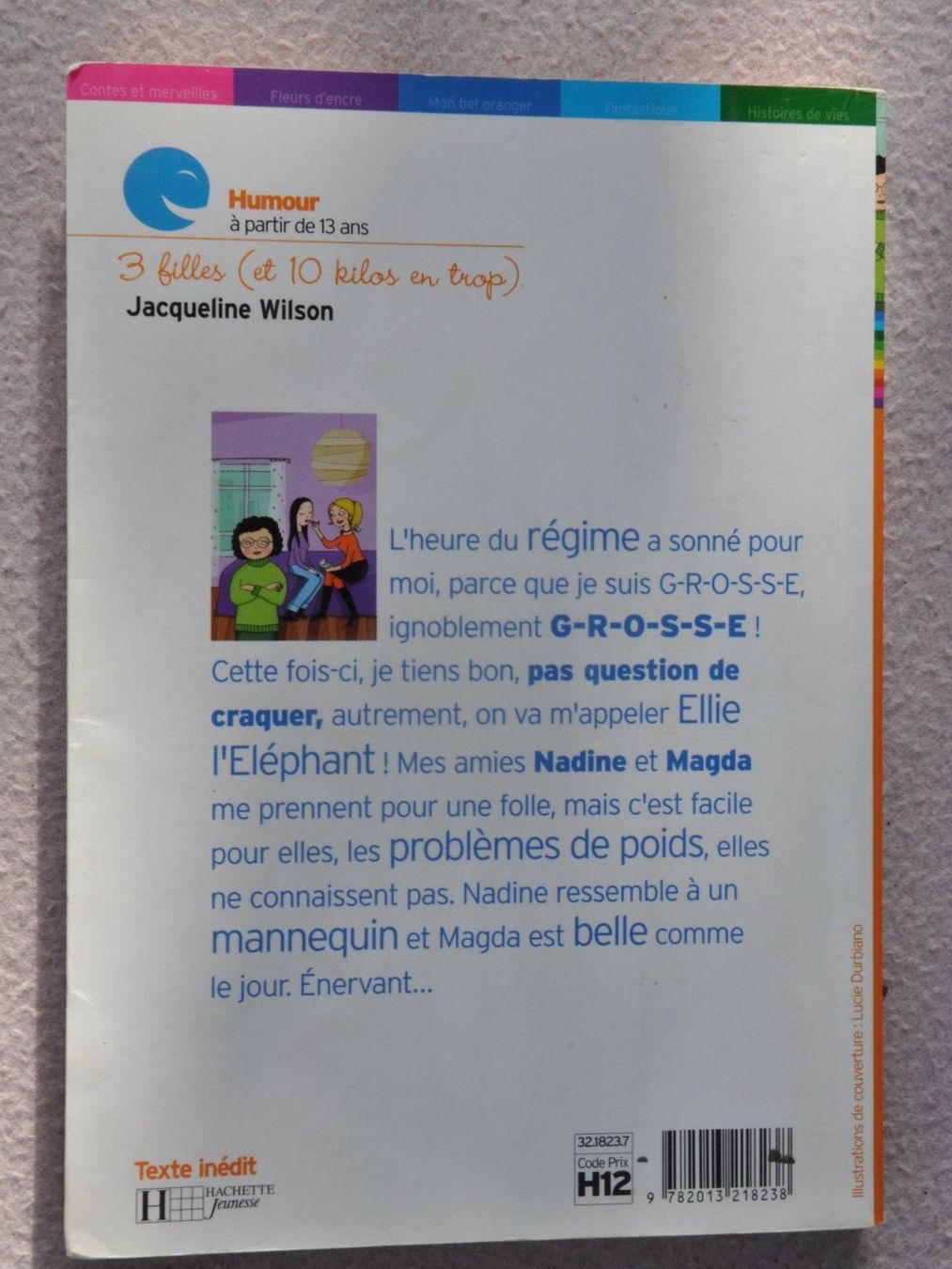 Libri: 3 filles et 10 kilos de trop – Usato da Fully venduto da Minouchka 1