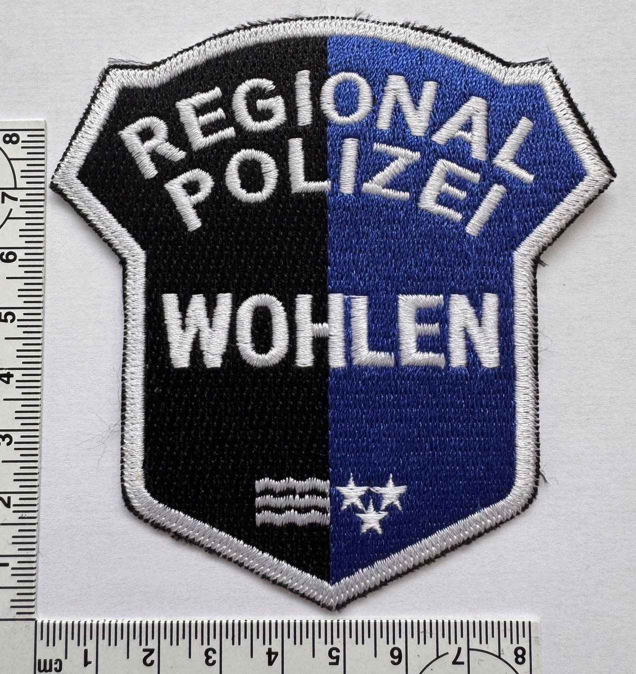 Placchette & Badge: 1 Polizei Abzeichen Regionalpolizei Wohlen – Nuovo (secondo la descrizione) da Zürich venduto da Policepatch