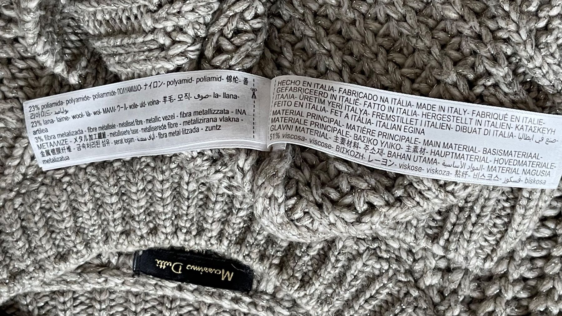 Massimo Dutti Maglioni & Felpe: MASSIMO DUTTI M L XL /NP160CHF Pullover Wool Metallfaden – Nuovo (secondo la descrizione) da Kölliken venduto da Prscoo 7