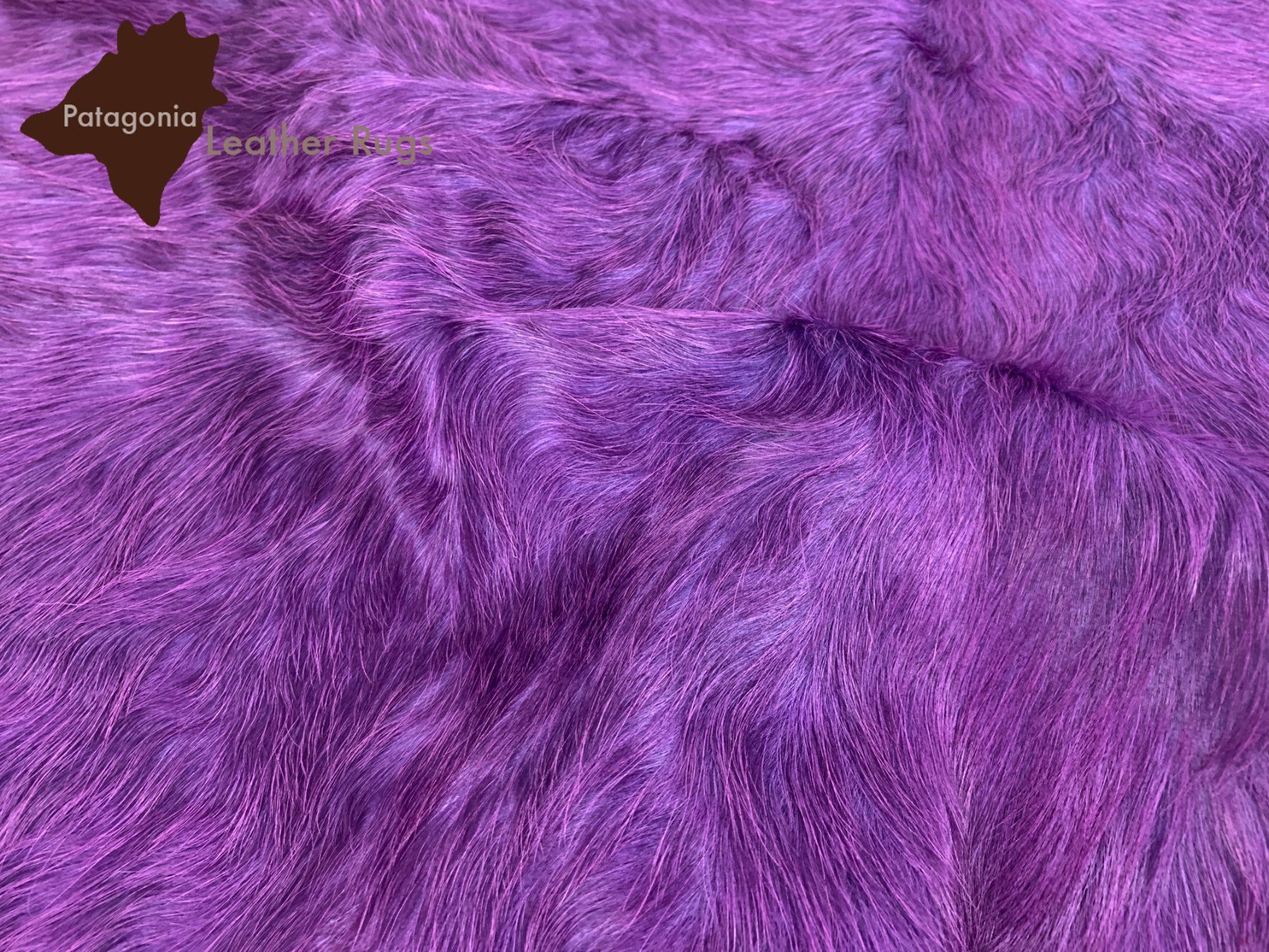 Tappeti: echtes Kuhfell Teppich purple – Nuovo e nell'imballaggio originale da Arbedo venduto da patagonialeatherrugs 1