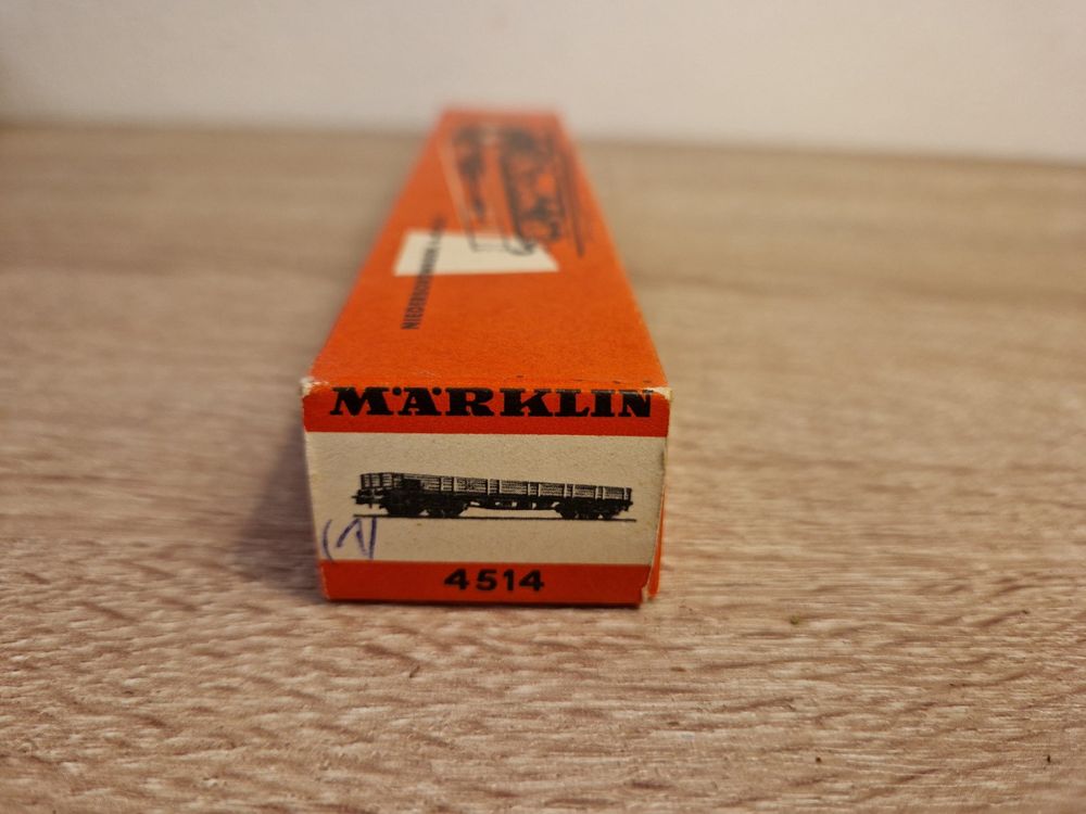 Märklin 4514 Niederbordwagen DB H0 (1) | Kaufen auf Ricardo