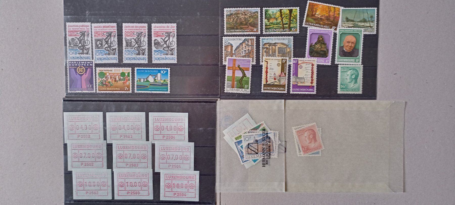 Tutti i francobolli: Briefmarken Luxembourg – Nuovo (secondo la descrizione) da Brugg AG venduto da Flohzi 1