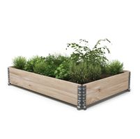 Hochbeet Faltrahmen aus Holz inkl. Einlegeboden