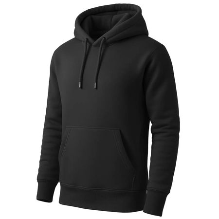 Kapuzenpullover Hoodie schwarz