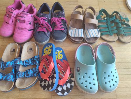 Sommer Schuhe Paket, Mädchen, Grösse 27