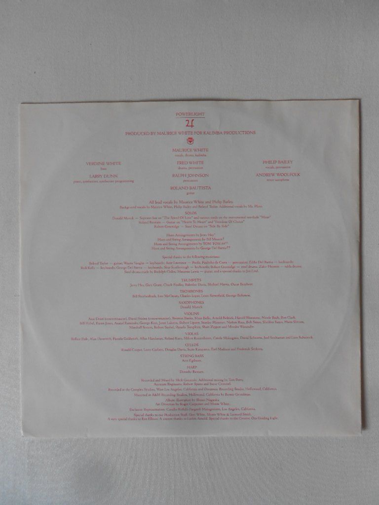 Dischi in vinile: EARTH WIND & FIRE  -  POWERLIGHT – Usato da Bex venduto da Giorgiob 2