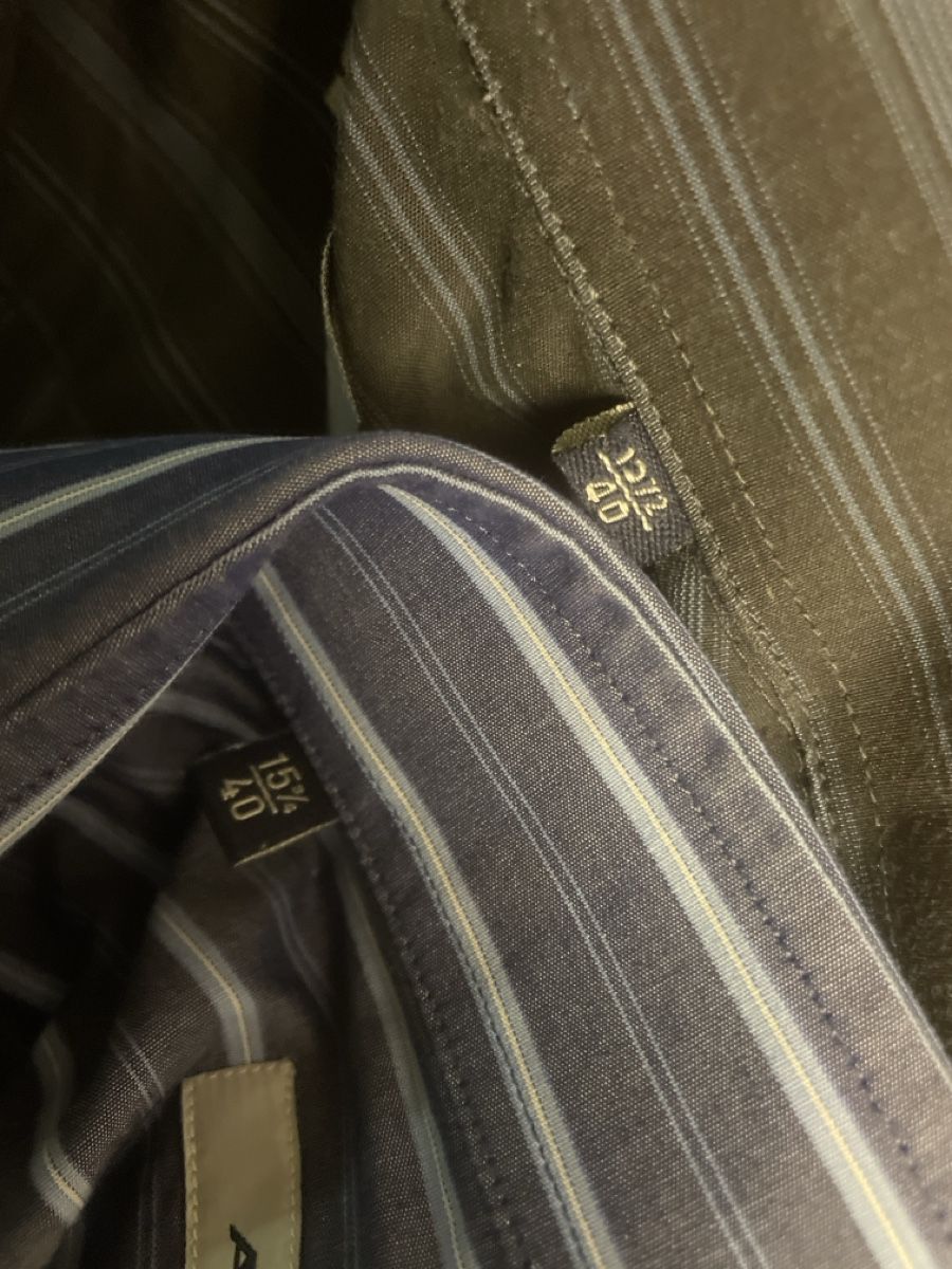Camicie: 2 neue Elegante Herren Hemden, Gr. 40 – Nuovo e nell'imballaggio originale da Obergerlafingen venduto da cabo4 2