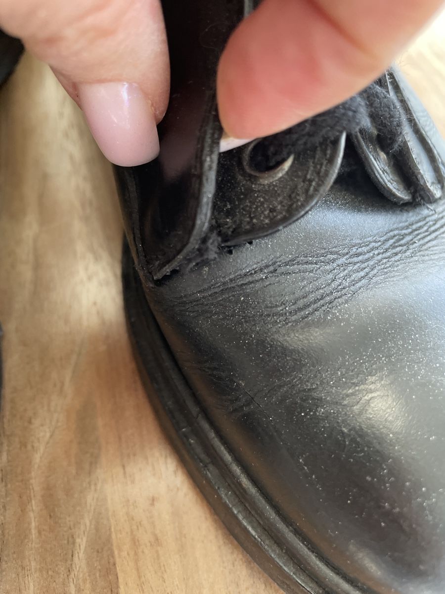 Sergio Rossi Scarpe da donna: Sergio Rossi Biker cuir noir et clous – Usato da Montagny-la-Ville venduto da Sissi-Sissi 4