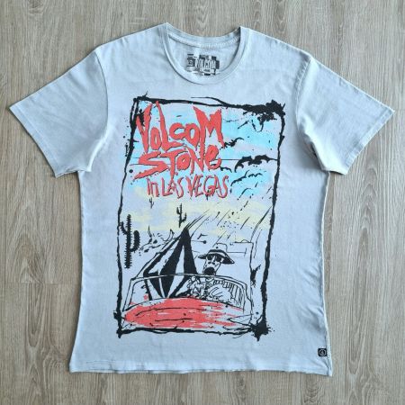 Vintage VOLCOM Skate Shirt L Las Vegas Parano Movie Parody