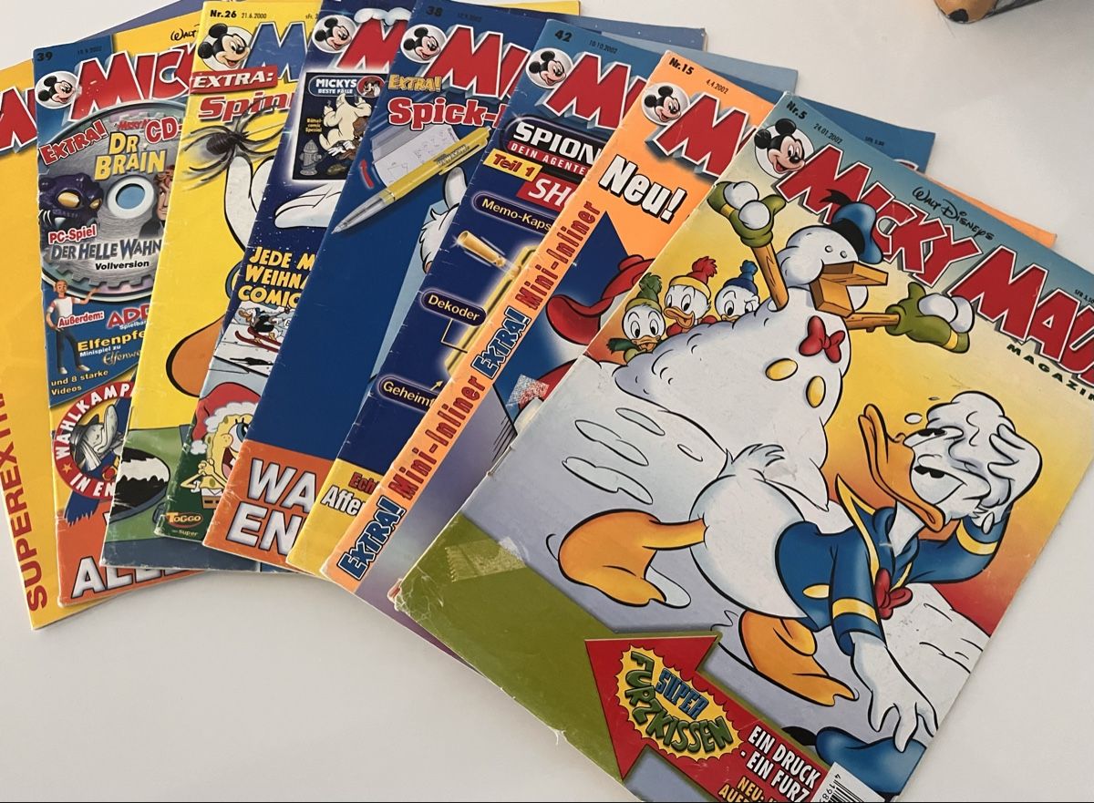 Comics: Micky Maus Hefte 8 Stück vintage – Gebraucht aus Recherswil von Solheure66 1