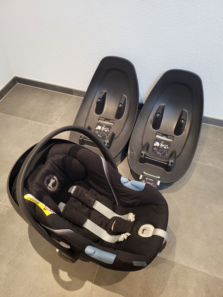 Cybex Seggiolini per auto: Siège auto bébé Cybex avec 2 bases ISOFIX – Usato da Chénens venduto da T_Joye 5