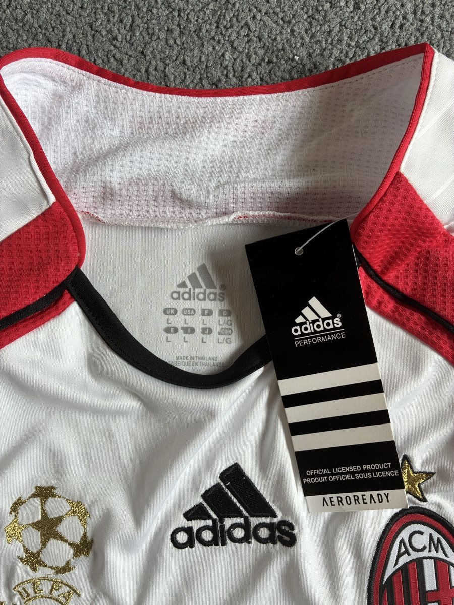Adidas Leibchen & Hosen: AC Milan Shirt 2007 – Neu (gemäss Beschreibung) aus Speicher von spla03 1