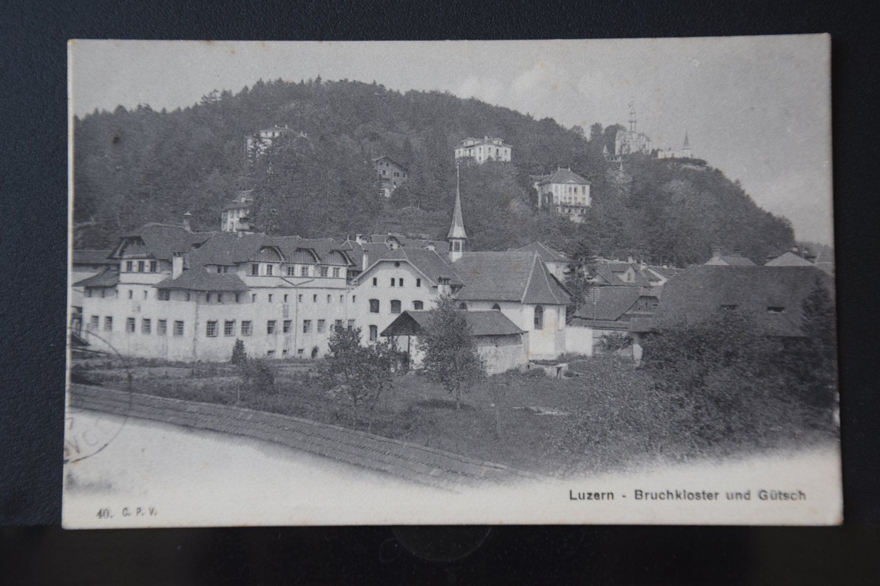 Cartoline postali: AK Luzern, Bruchkloster 1907 – Usato da Luzern venduto da CH2018