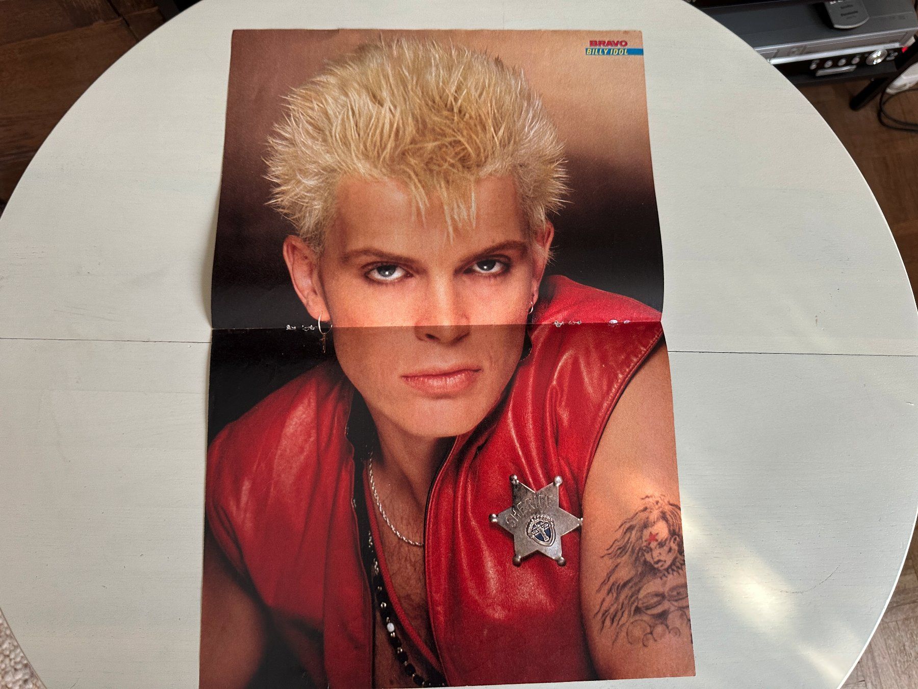 Riviste & Magazine: BILLY IDOL STEVE STEVENS GENERATION X PUNK Berichte Poster – Usato da Basel venduto da Partridge 2