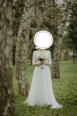 Hochzeitskleid Gr. 38