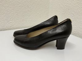 Bally Pumps Caresana Braun Made In Italy, Gr.36.5