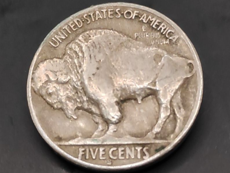 Tutti le monete: 1937-s - 5 Cent "Buffalo Nickel" (Rar) – Usato da Sirnach venduto da Trekk64 1