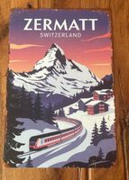 Zermatt - schönes Blechschild - 20x30 CM - neu!!!