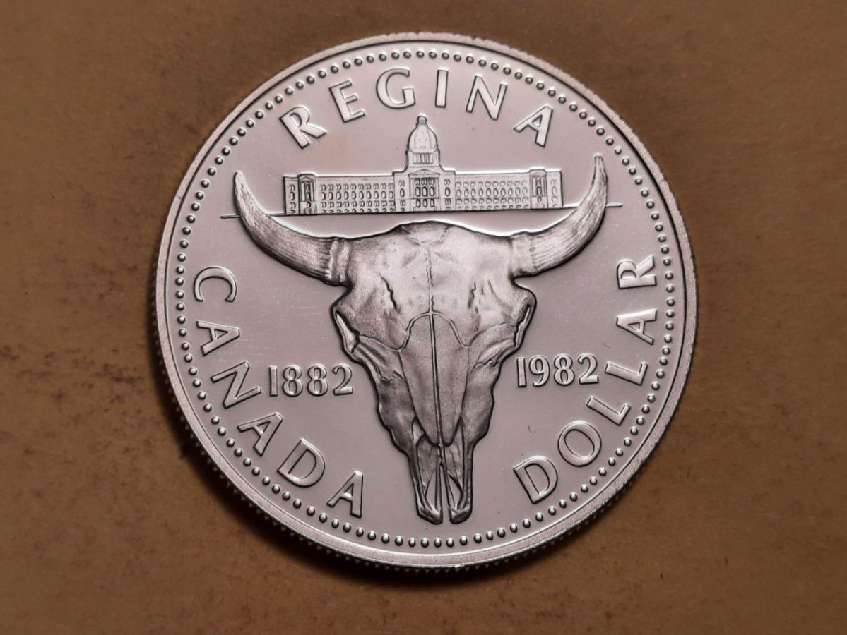 Tutti le monete: Kanada 1 Dollar "Regina" 1982 Silber – Usato da Buchs SG venduto da numispatica