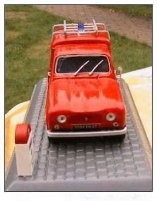 Renault Modellini d'auto: Renault 4 Fourgonnette "Sapeurs Pompiers D' Annonay 1963" – Nuovo e nell'imballaggio originale da Gerlafingen venduto da espero88 4
