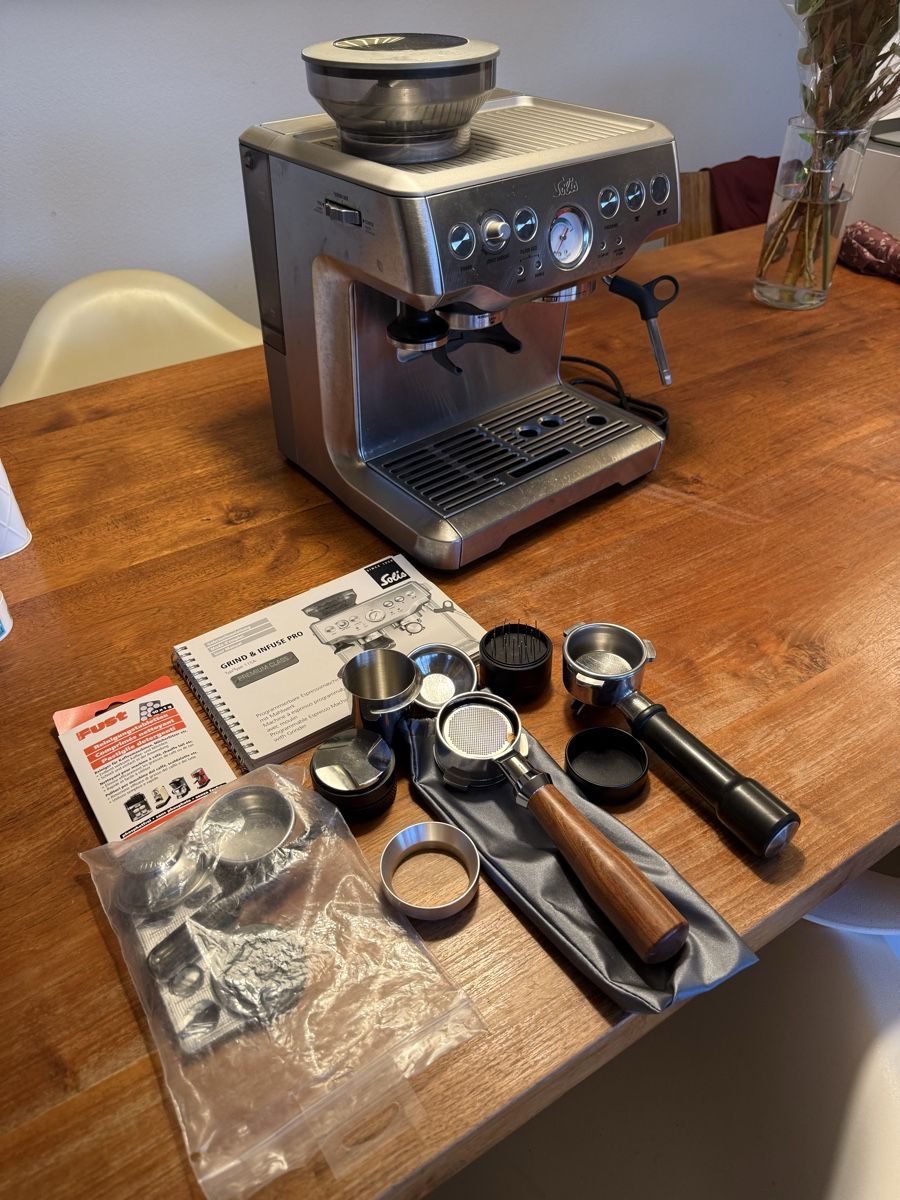 Solis Macchine per caffè & Macchine per espresso: Solis Grind & Infuse Pro – Difettoso da Zürich venduto da Freaza1 2