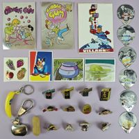30x S&S (Pin/KRD/Anhänger/Sticker/etc.) Süssigkeiten/Snacks