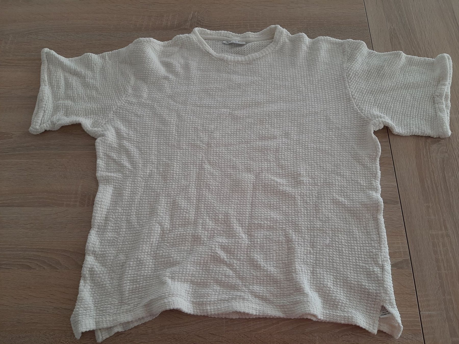 Zara Maglioni & Felpe: Kurzarm Pullover von ZARA Gr. S weiss – Usato da Menziken venduto da Rien1