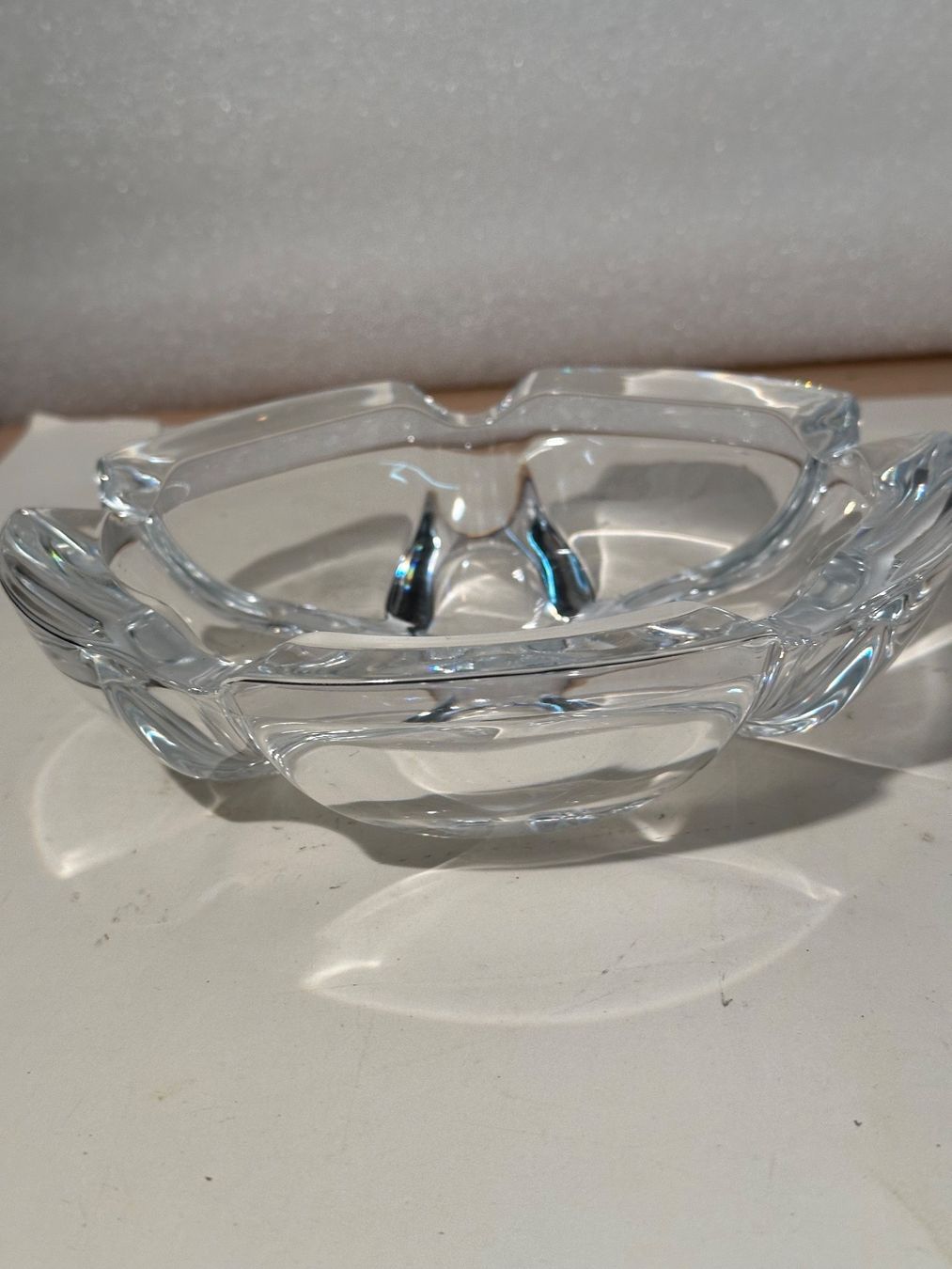 Portacenere: Cendrier en cristal d'Arques – Usato da Lausanne venduto da artnouveau04