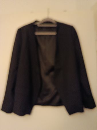 Eleganter schwarzer Blazer Gr. 40