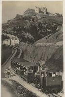 Rigi Klösterli SZ + Rigi Kulm Dampfbahn Nr.15  ca. 1950