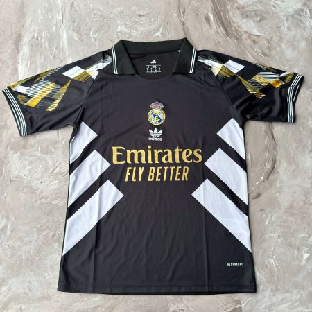 Maillot Real Madrid Noir & Or