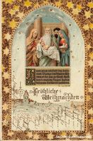 Fröhliche Weihnachten - Jesuskind + 1902