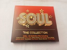 SOUL - THE COLLECTION - 3 CDS - 60 DEFINITIVE HITS INCLUDING