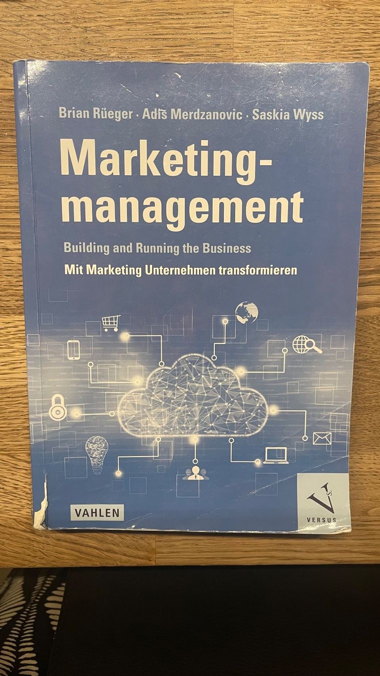 Libri: Marketing-Management – Usato da Wetzikon ZH venduto da Schrungus