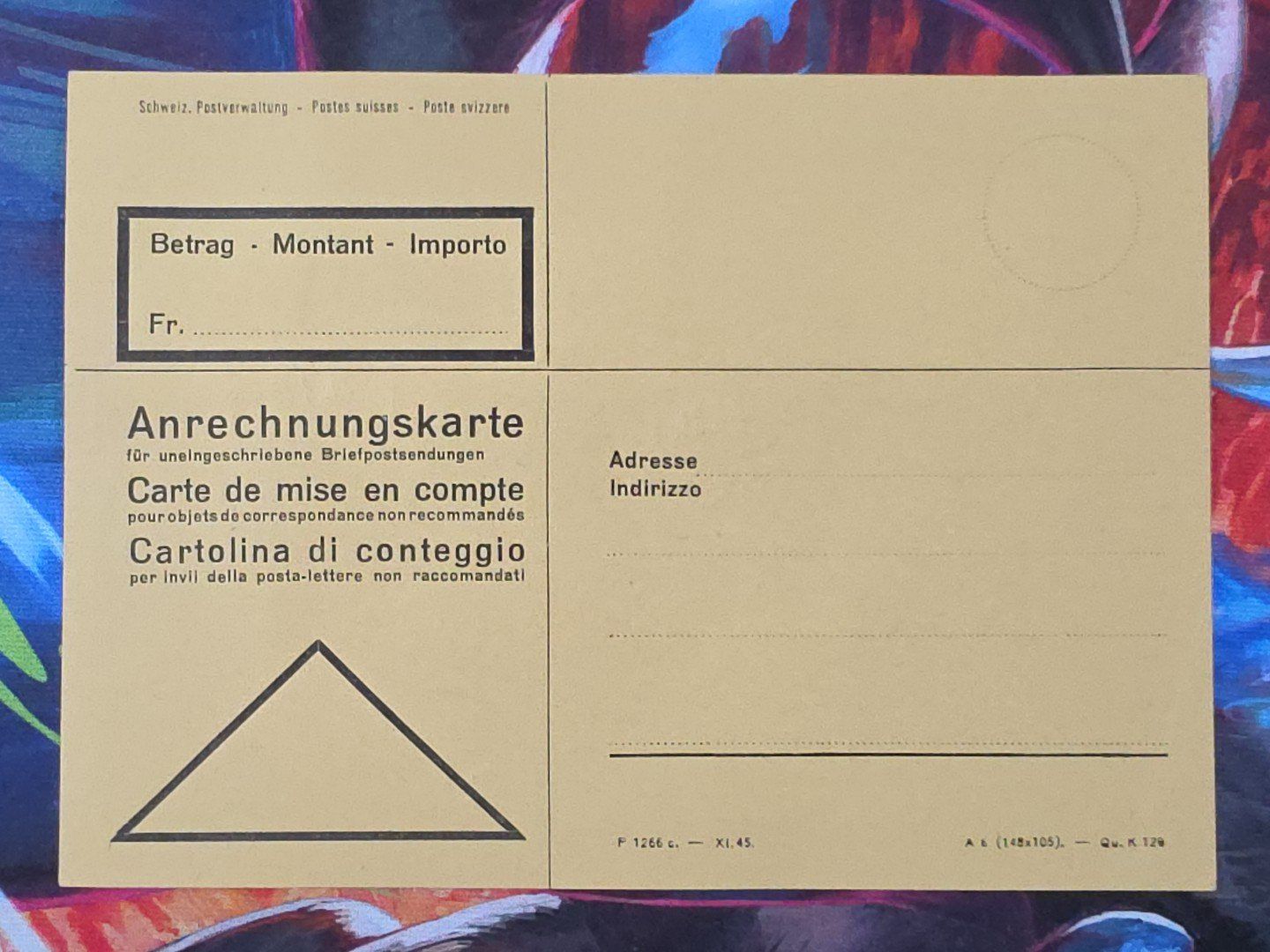 Alle Briefmarken: CL33 Document + Timbre Suisse 1955 – Gebraucht aus Cousset von Patrick_Collections 1