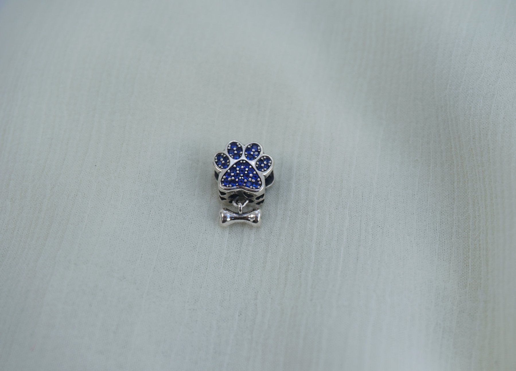 Anhänger: Charm Hundepfote zu Pandora S925 – Neu (gemäss Beschreibung) aus Niederbüren von Fidi5 1