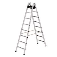 Aluminium​-​Stehleiter mit Sprossensafe R13